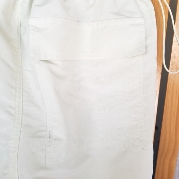 NWT Super Massive brand Cargo pants off-white beige baggy pants women size Large - Picture 6 of 9
